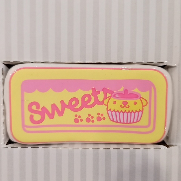 Hello Kitty Chococat Pompompurin Ceramic Chopsticks rests trays Set 4 - Picture 3 of 15